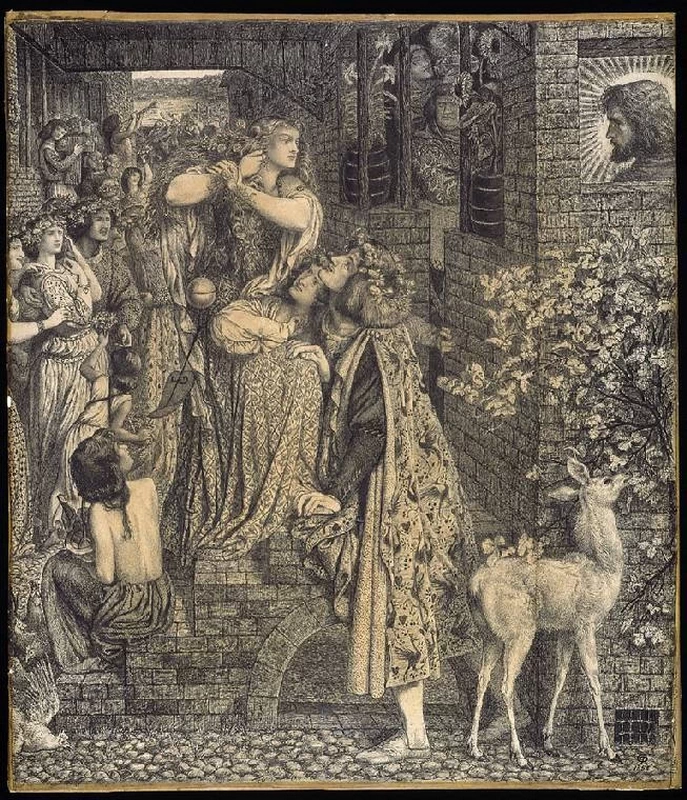 Maria Maddalena alla porta di Simone il fariseo - Fitzwilliam Museum, Cambridge